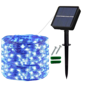 Solar Fairy Lights Outdoor |LED Solar String Lights Garden 8 Modes Copper Wire Fairy Lights Decorative String Lights