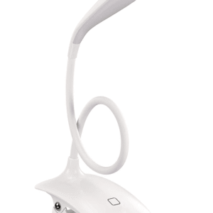 Clip-On Reading Light - 16 Eye Protection LEDs with 3 Brightness Levels, USB Rechargeable Bed and Book Light,