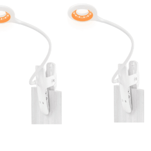 Pack Of 2 LED Reading Light, Eye Protection Desk Lamp for Home Book, Bed & Computer