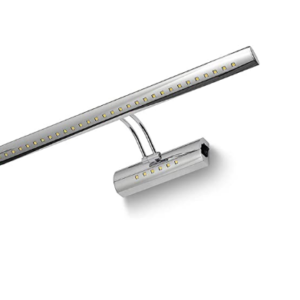 LED Bathroom Mirror Light Splash Proof Mirror Lamp Bathroom Mirror Wall Lights With Switch Adjustable Angle Stainless Steel 5W Cool White