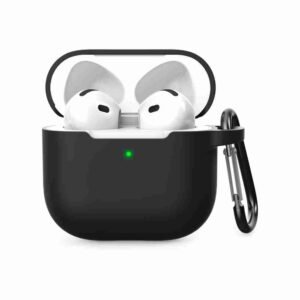 Soft Silicon Case Compatible with AirPods 4th Generation (2024)