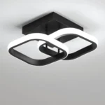 22W Modern LED Ceiling Light Acrylic Square for Hallway Office Bedroom Kitchen Living Room