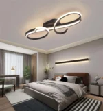 50W Modern LED Ceiling Light Dimmable Living Room Ceiling Lamp with Remote Control