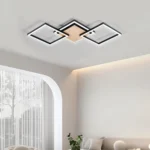 Modern 24W Square Design LED Ceiling Light for Living Room Bedroom Hallway Study Office