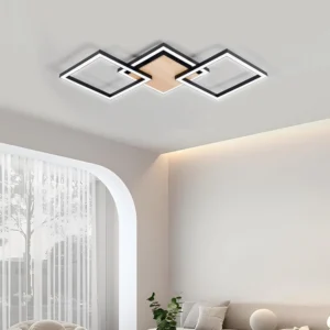 Modern 24W Square Design LED Ceiling Light for Living Room Bedroom Hallway Study Office