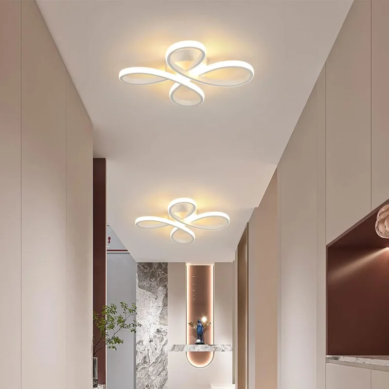 30W Modern LED Ceiling Light - Creative Flower Shaped LED Ceiling Lighting Fixture for Living Room Bedroom Kitchen Balcony Corridor - Image 4